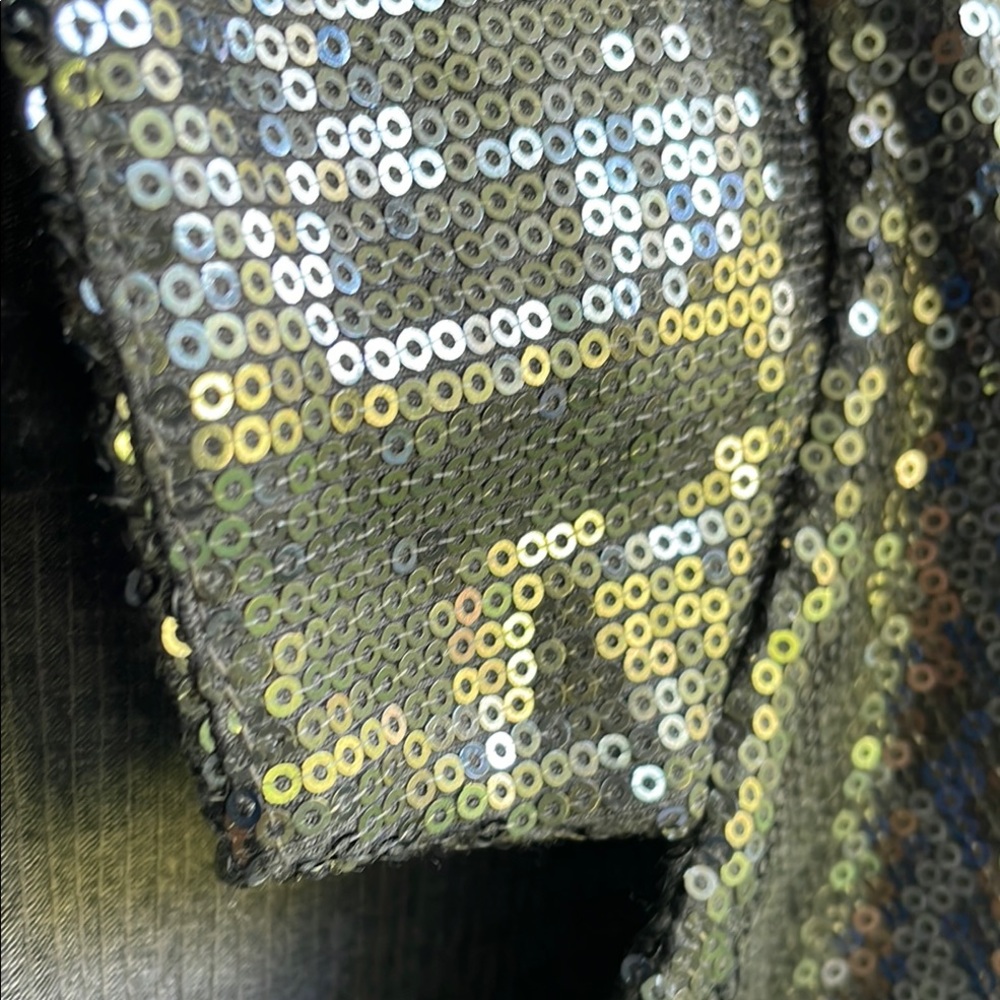 DEB Silver Sequin Blazer Jacket - Picture 13 of 14